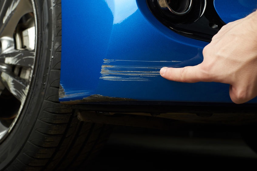 Car paint scratch - Independent Paint Supplies Ltd